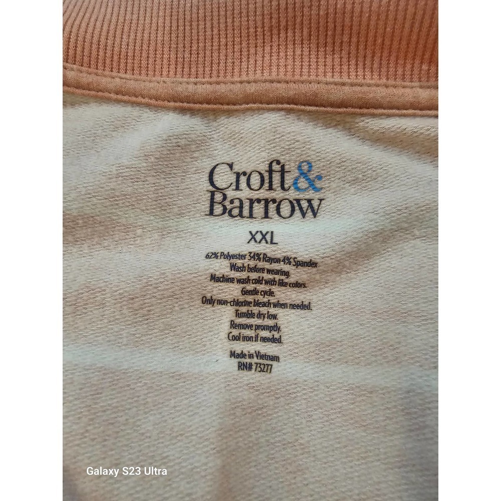 Men's Croft And Barrow, szXXL, Pullover - Picture 5 of 5